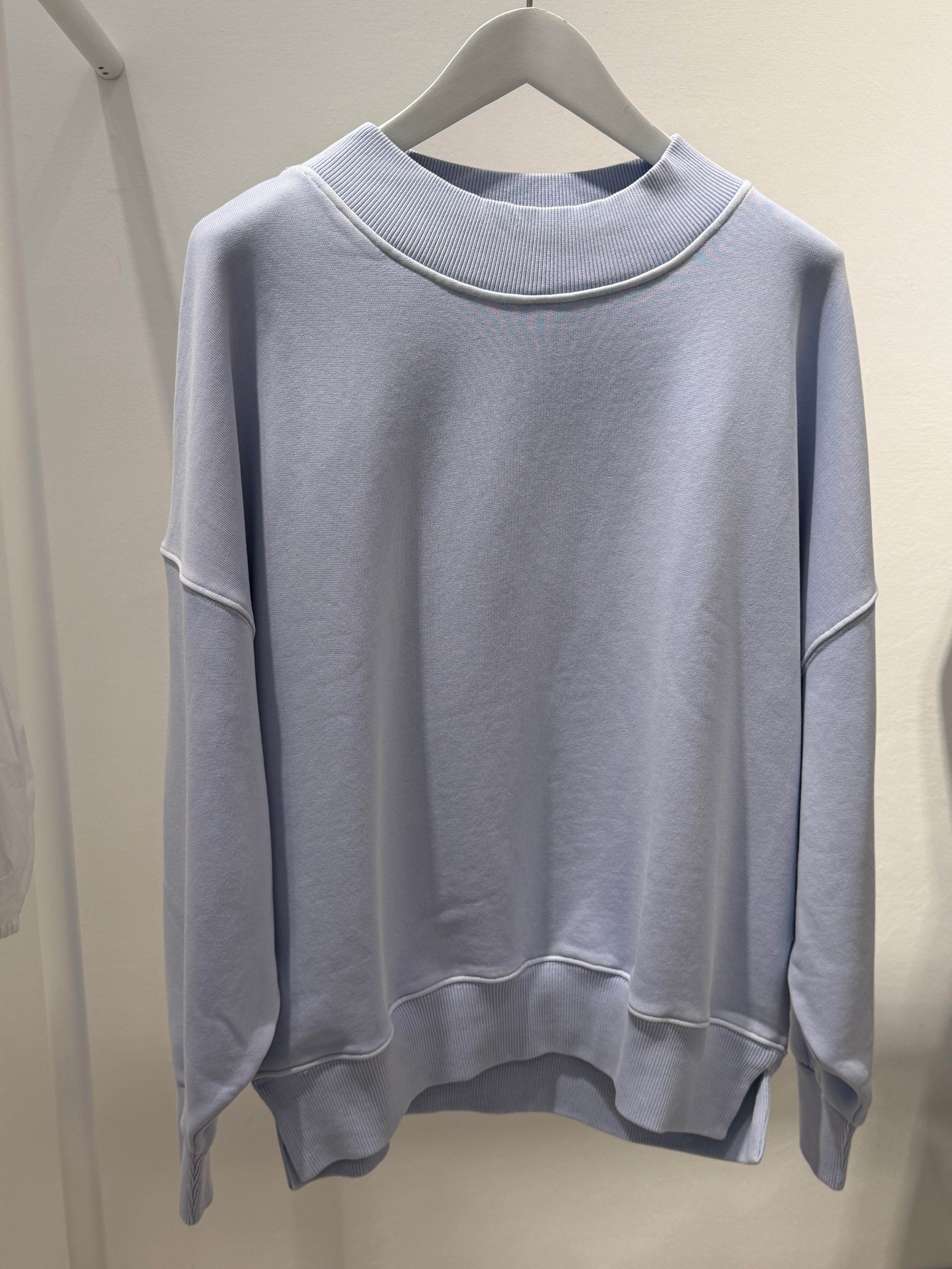Frankie Crewneck Sweater aqua
