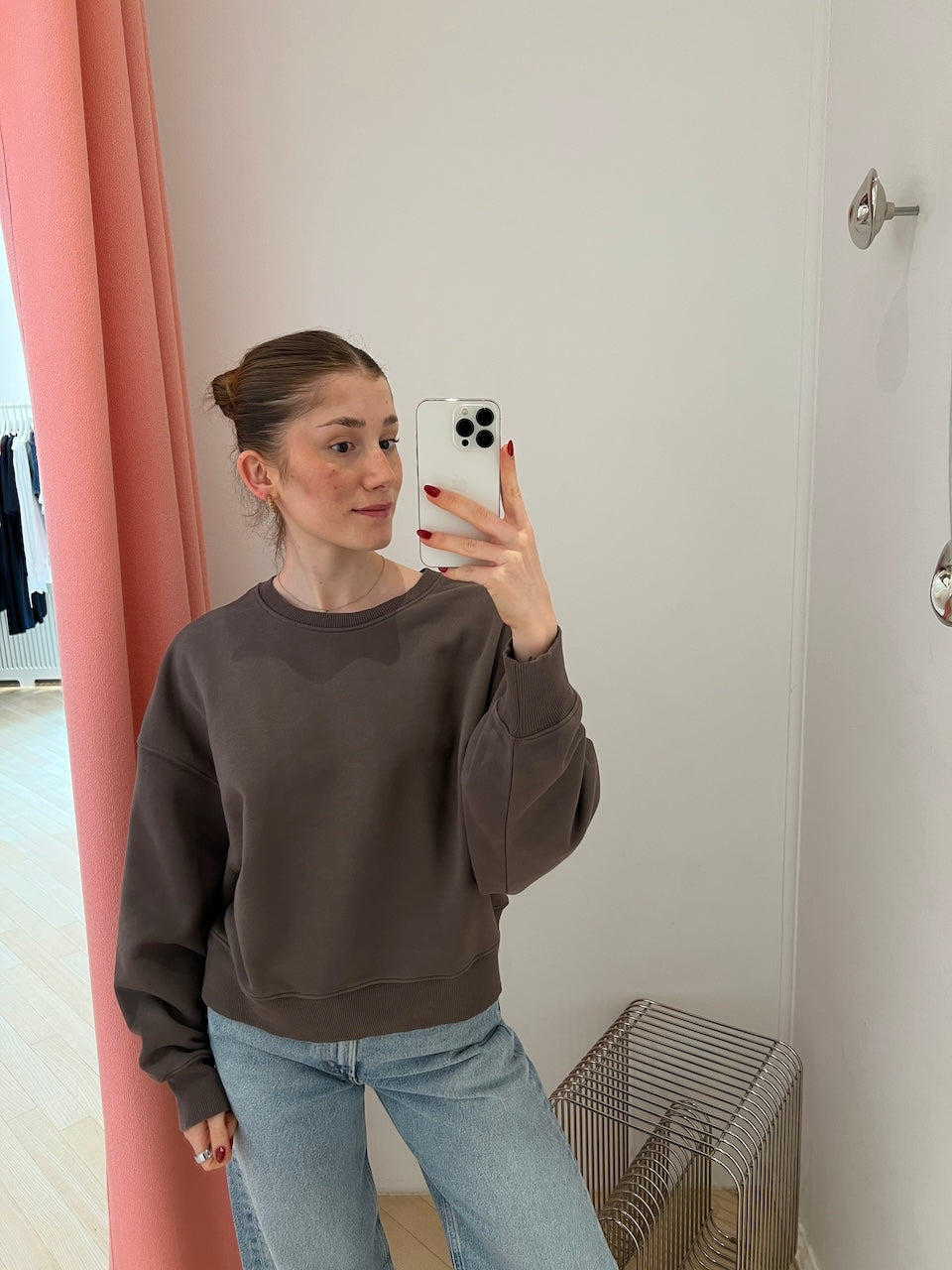 Franny Crew Sweat Classic choco
