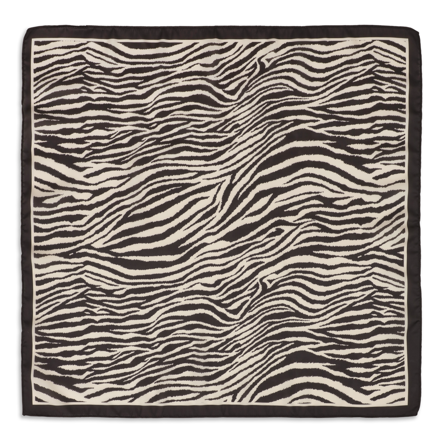 Zebra Scarf zebra print 60x60