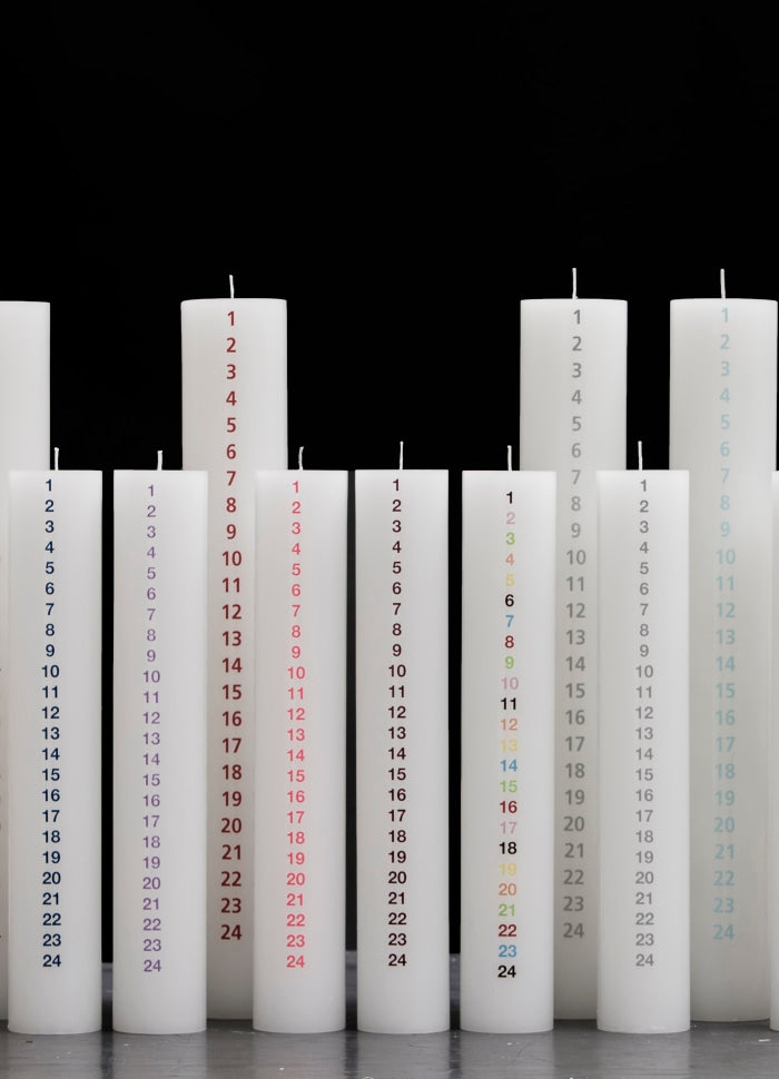 Adventskalender Kerze Multi