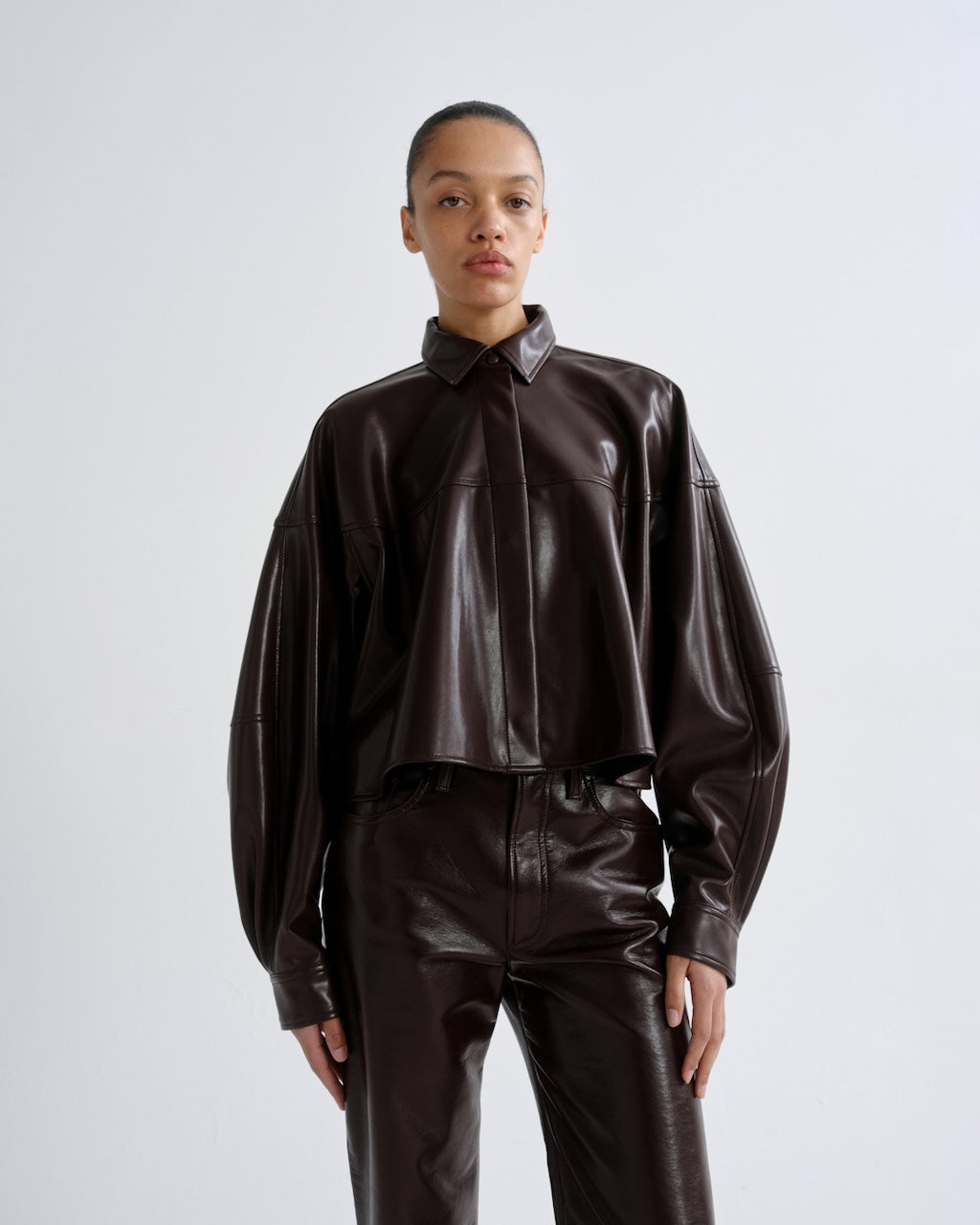 Agnes Shirt madera von AGOLDE – Ansicht 2