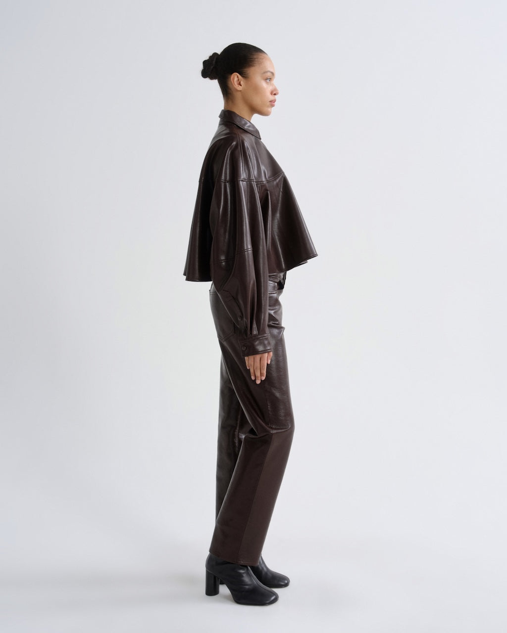 Agnes Shirt madera von AGOLDE – Ansicht 4