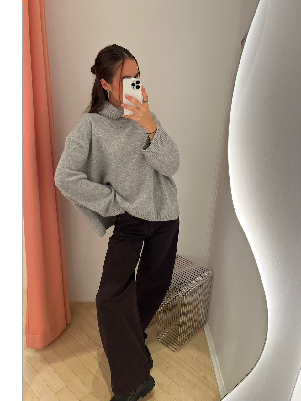 Low Curve Jeans sloe berry