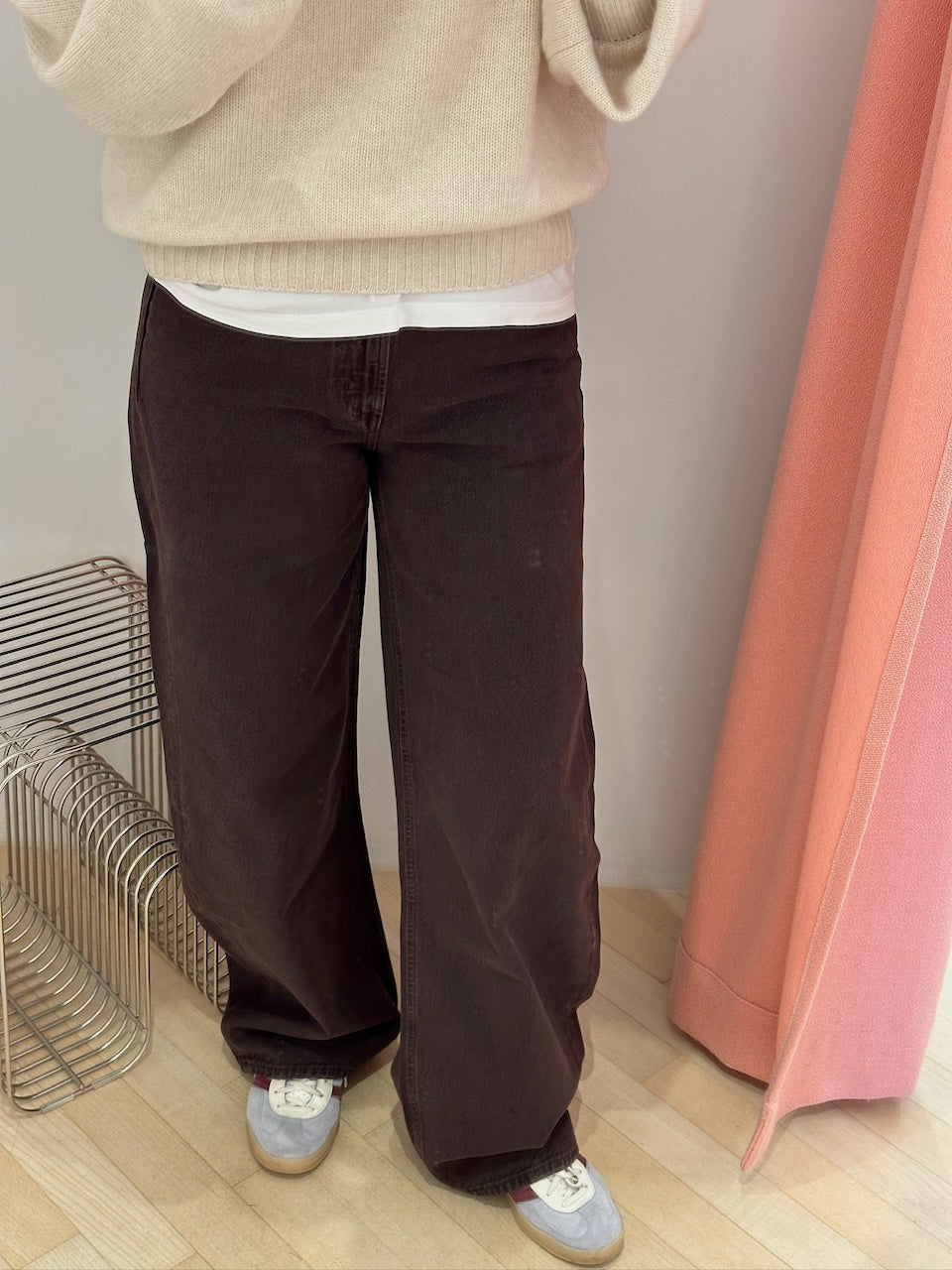 Low Curve Jeans sloe berry