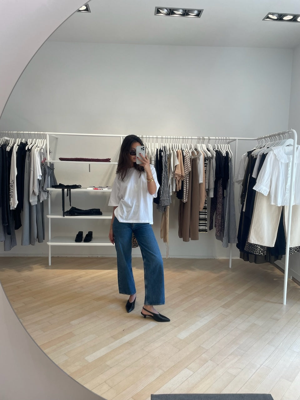 Andy Oversize Tee optic white