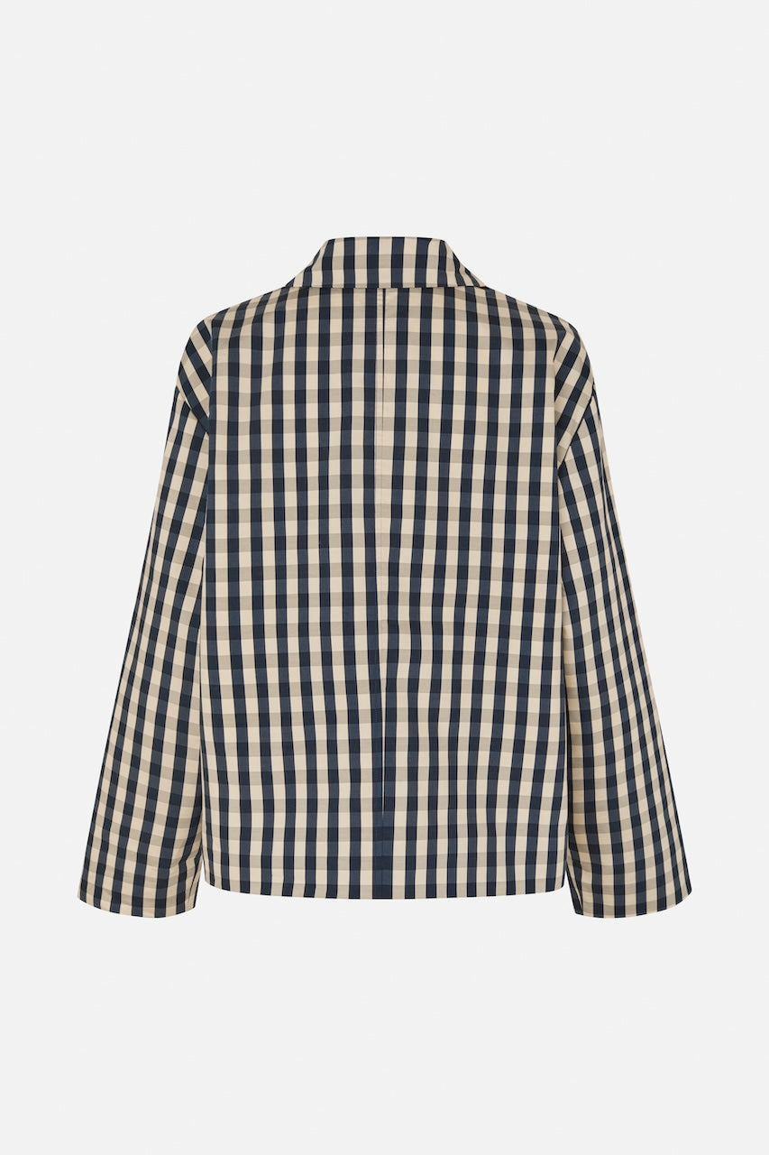 Bani Jacket navy creme check