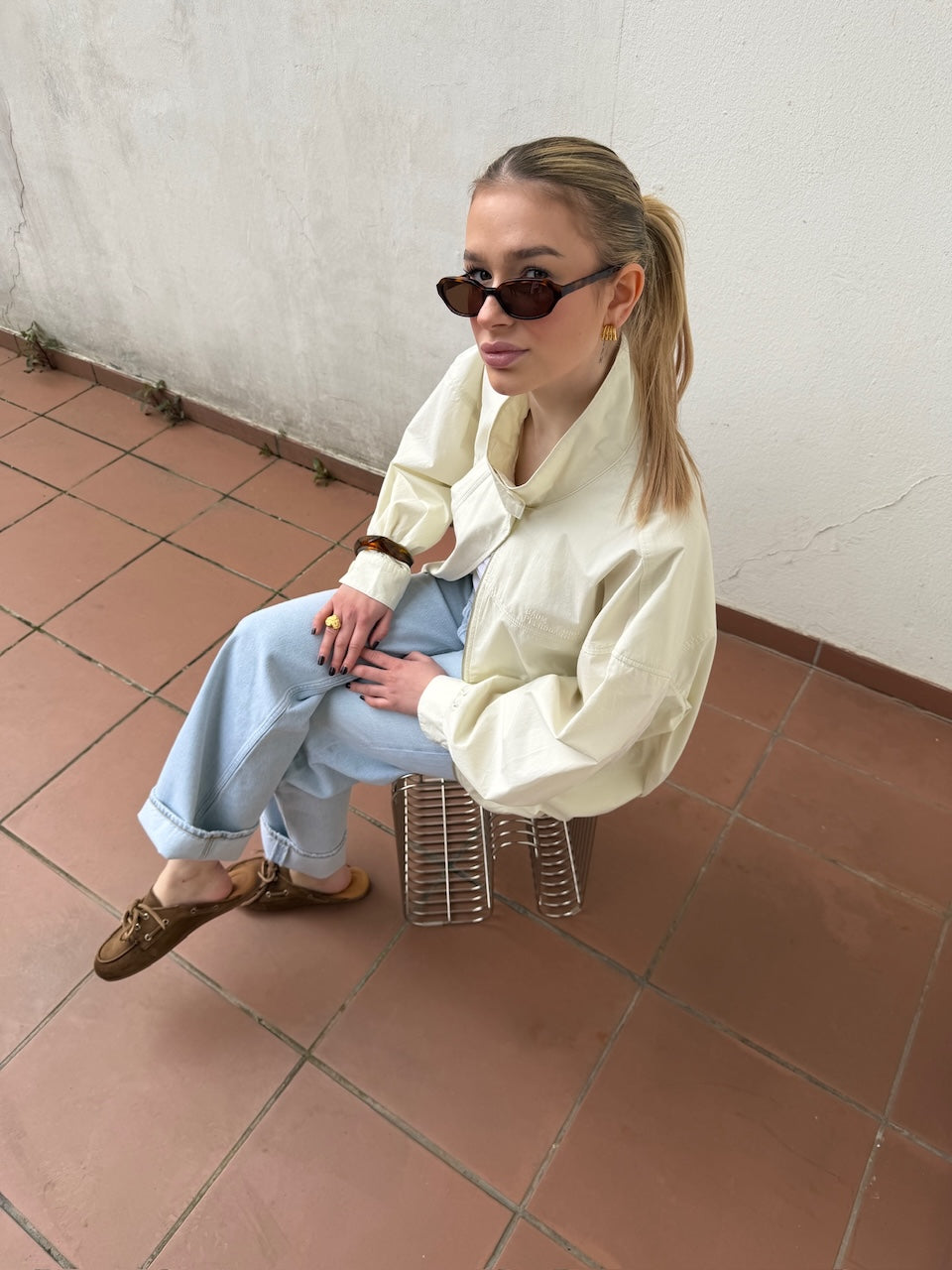 Batina Jacket light grey