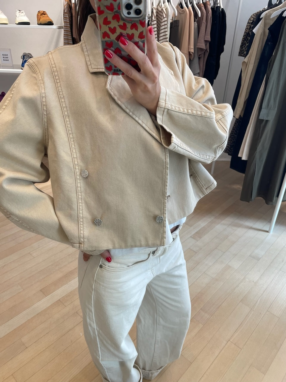 Bianka Blazer Jacket feather grey