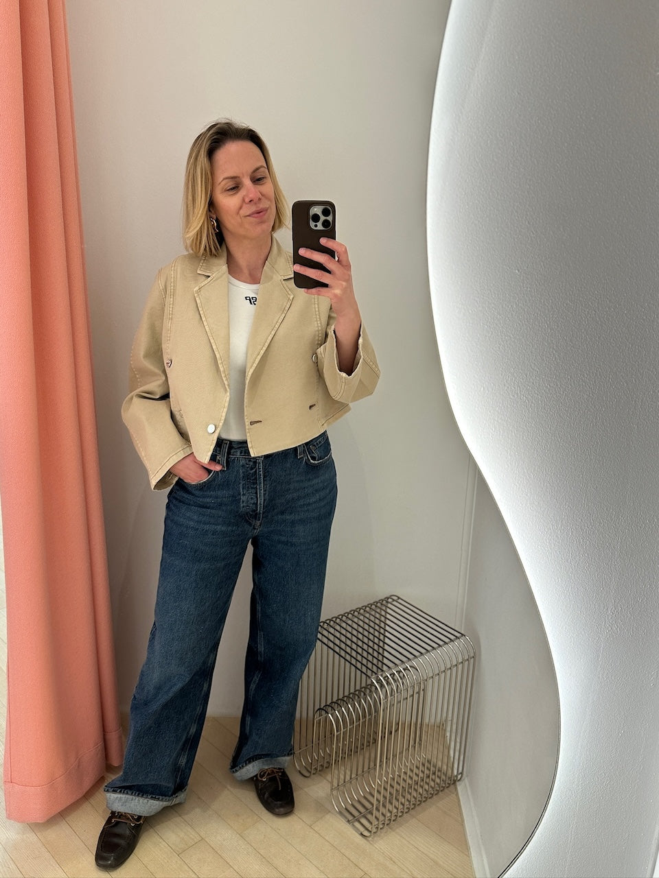 Bianka Blazer Jacket feather grey