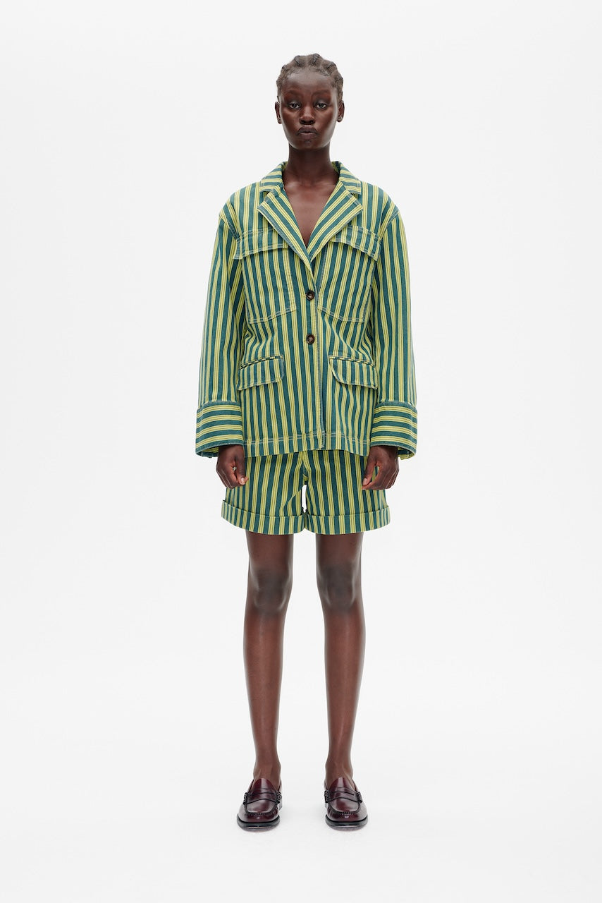 Bina Blazer snake eye stripe