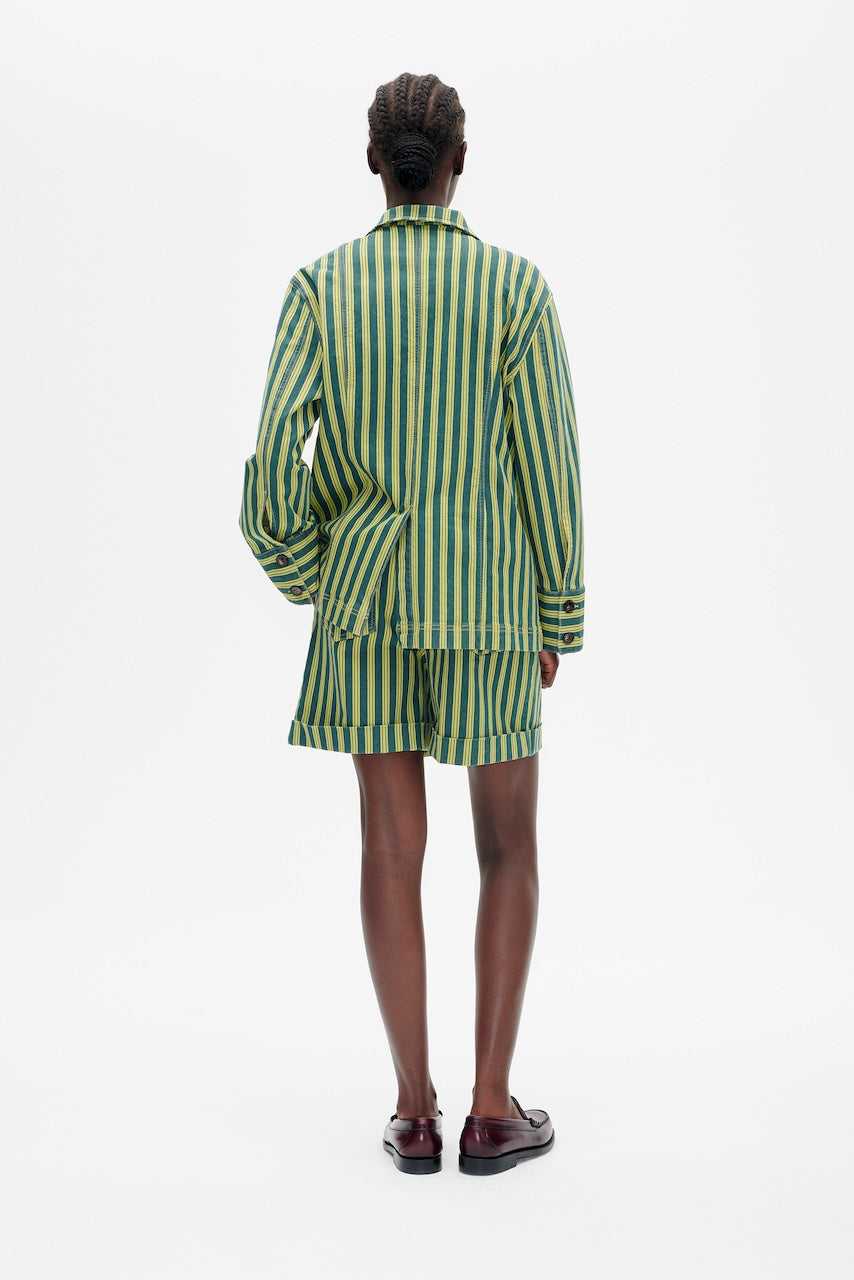 Bina Blazer snake eye stripe