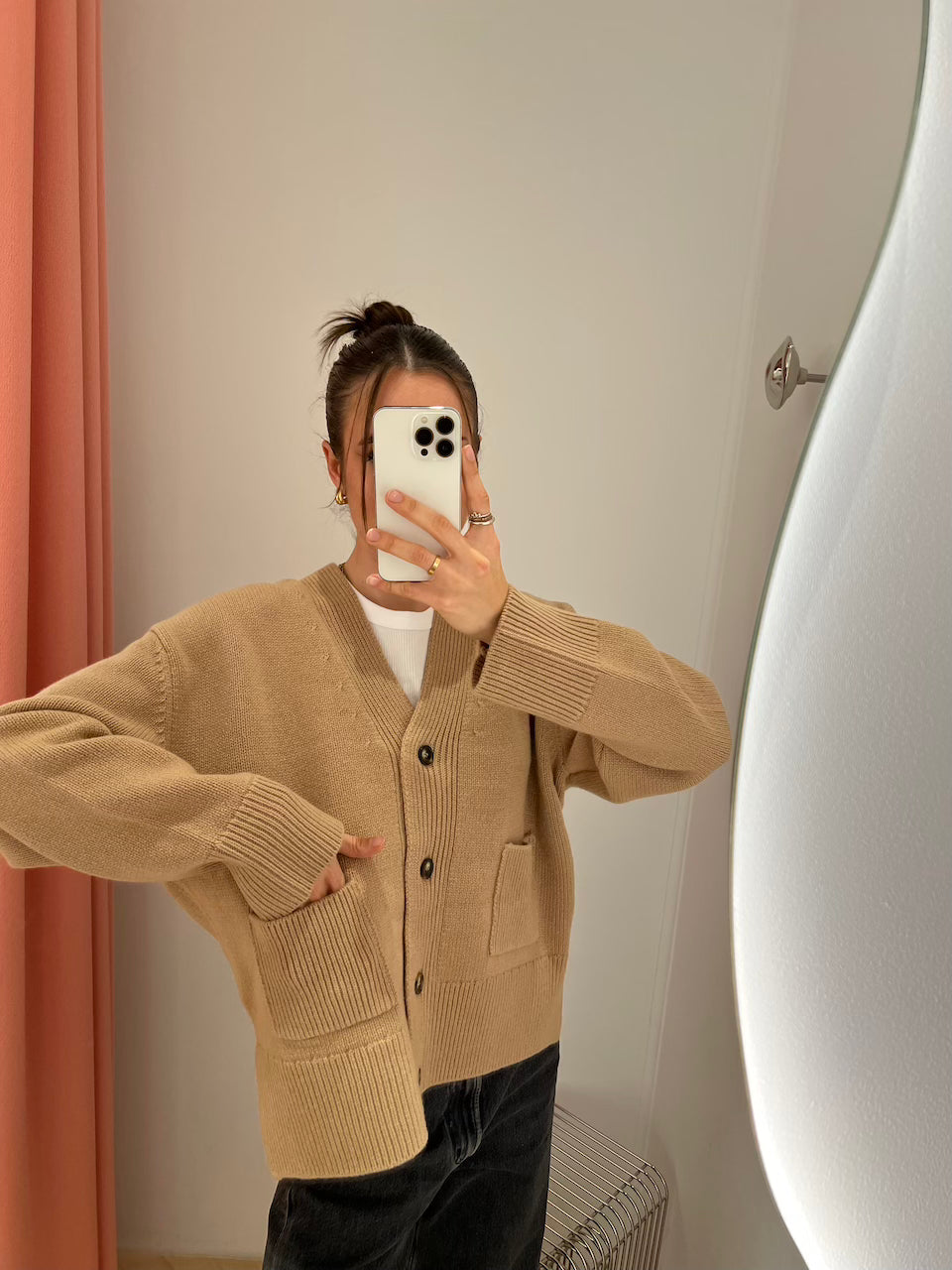 Cataline Cardigan burro caramel