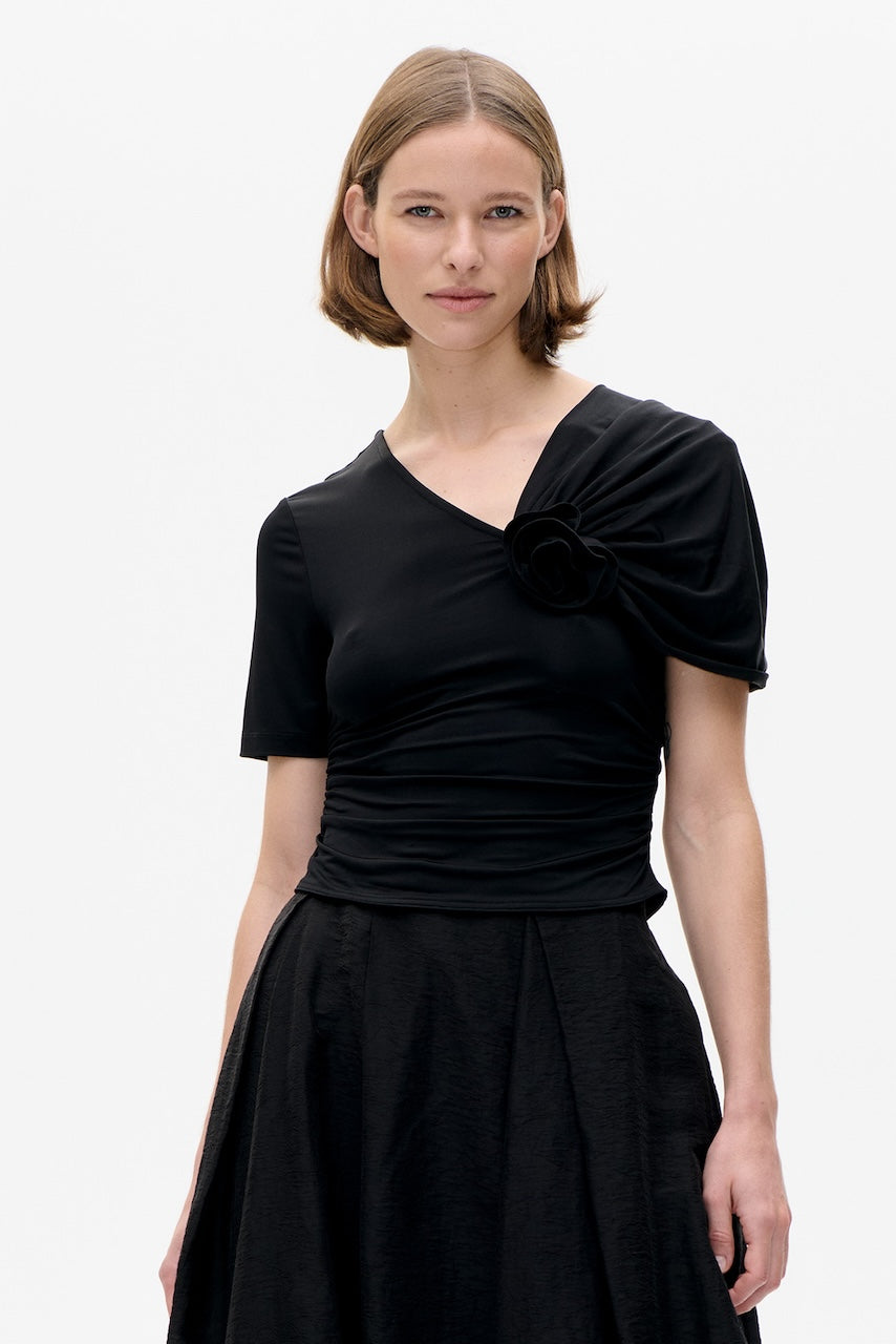 Jansje Top black
