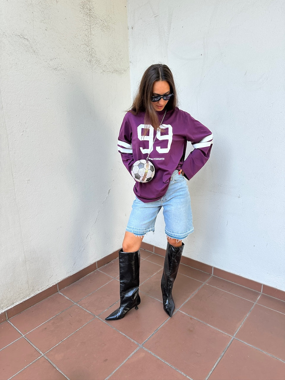 Jeevana Longsleeve italian plum