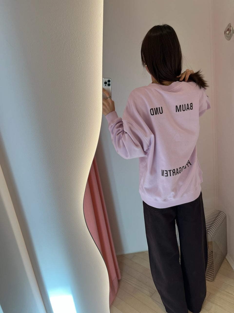 Julle Sweater lilac pink