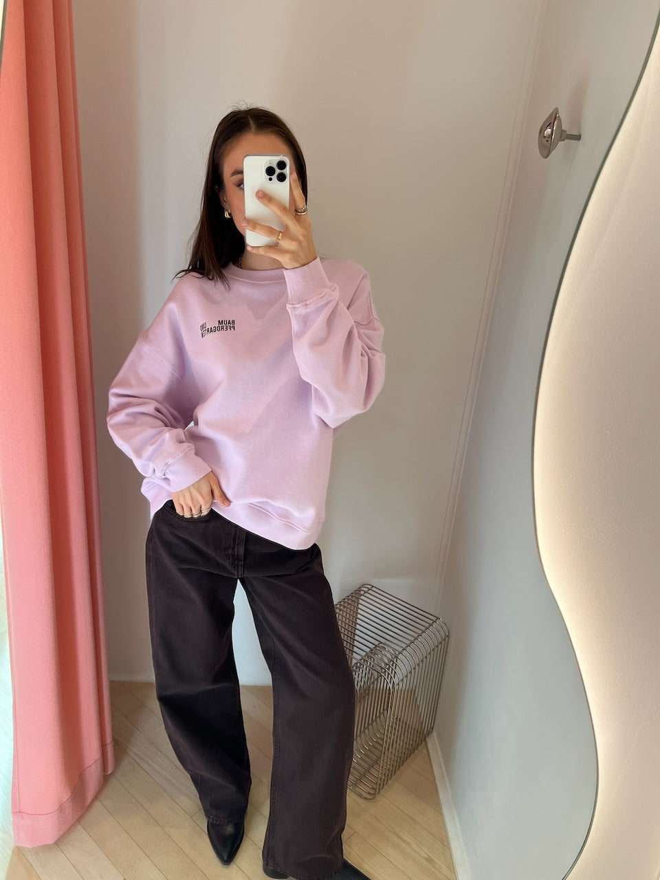 Julle Sweater lilac pink