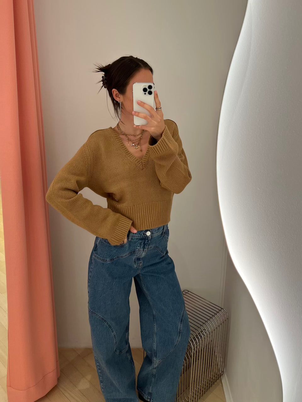 Napoleon Jeans denim suede mix