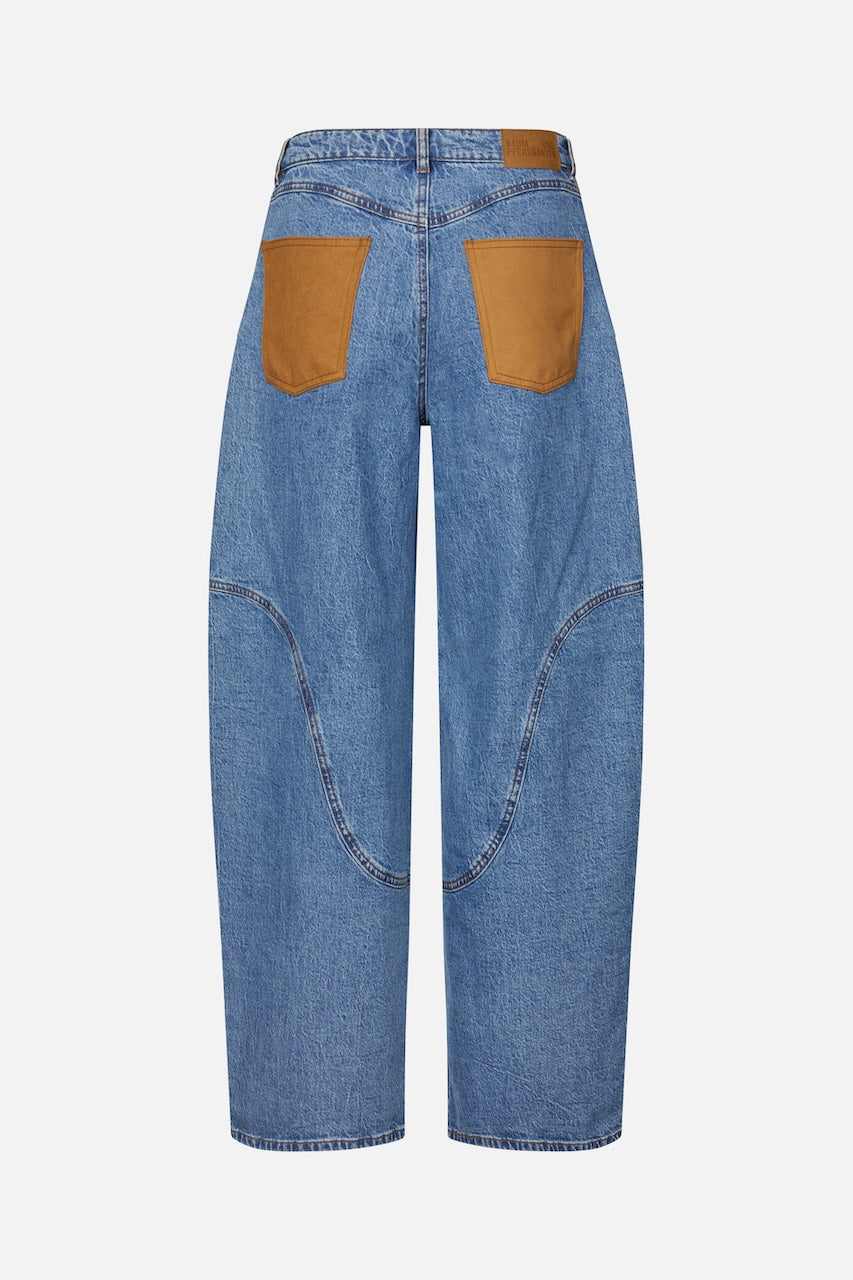 Napoleon Jeans denim suede mix