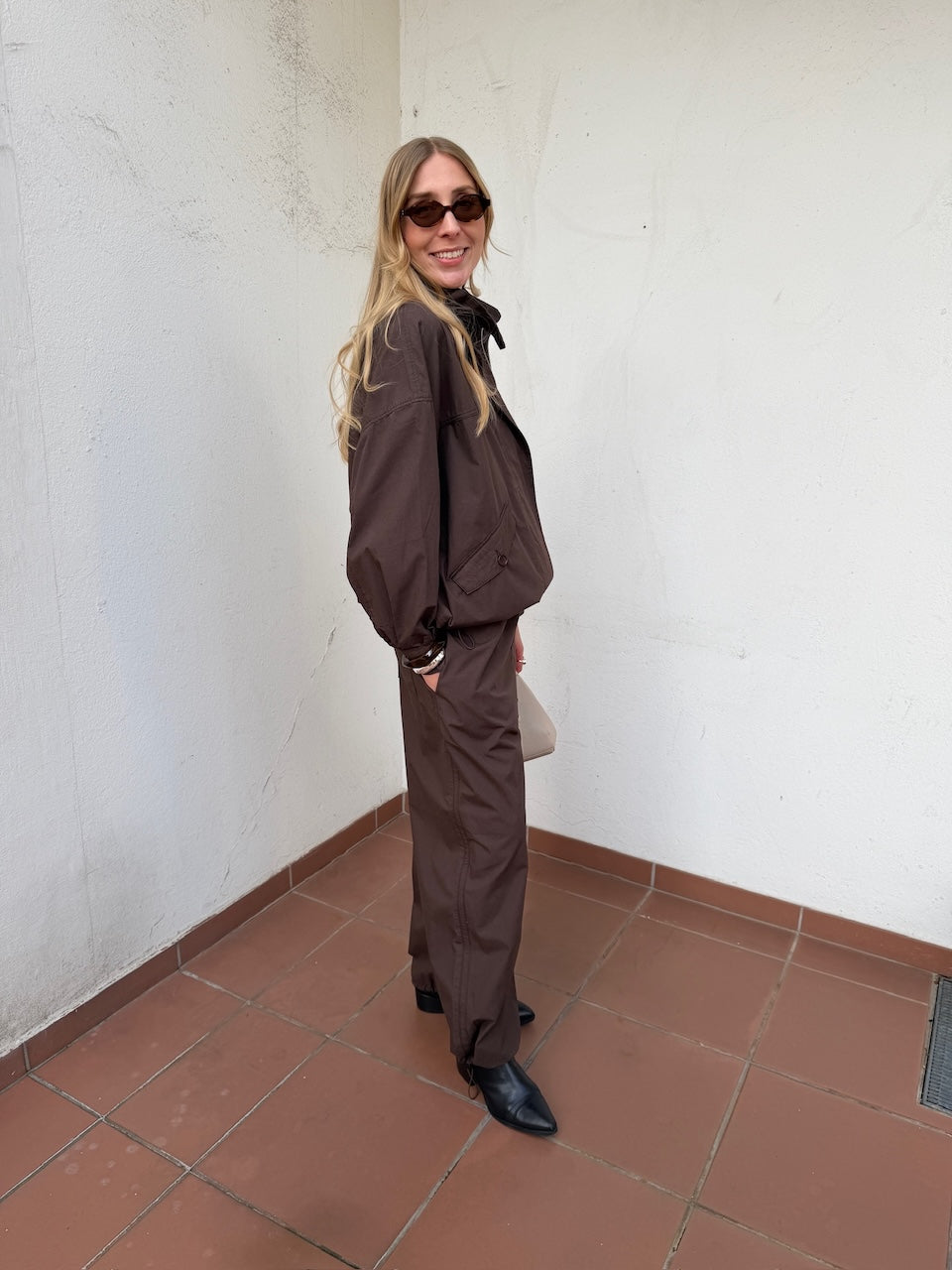 Nazan Pants hot fudge
