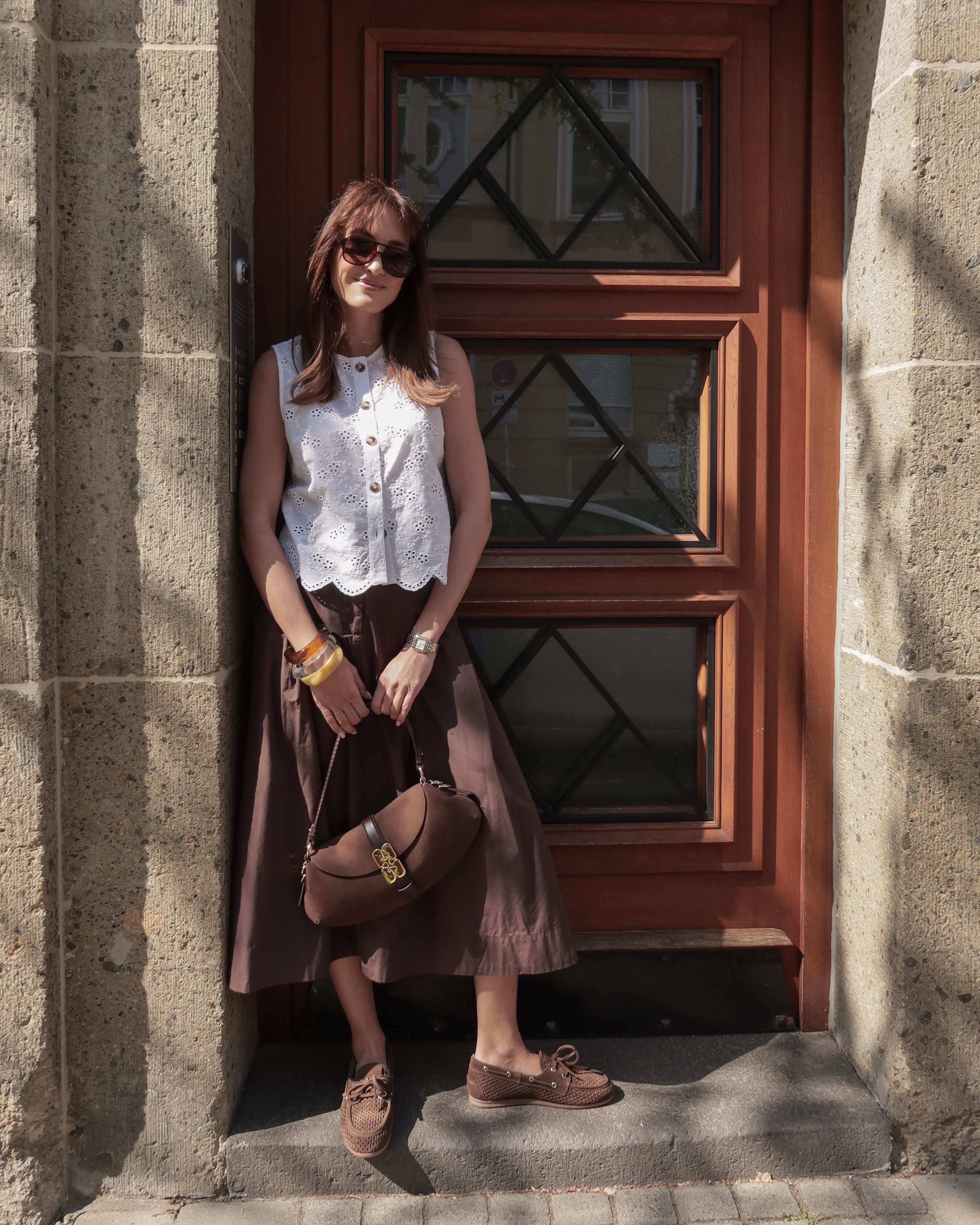 Louise Blouse white