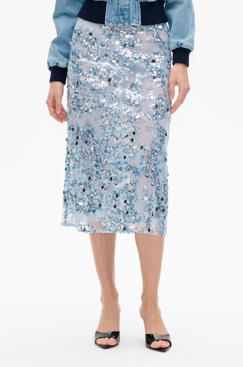 Shania Midiskirt kentucky blue