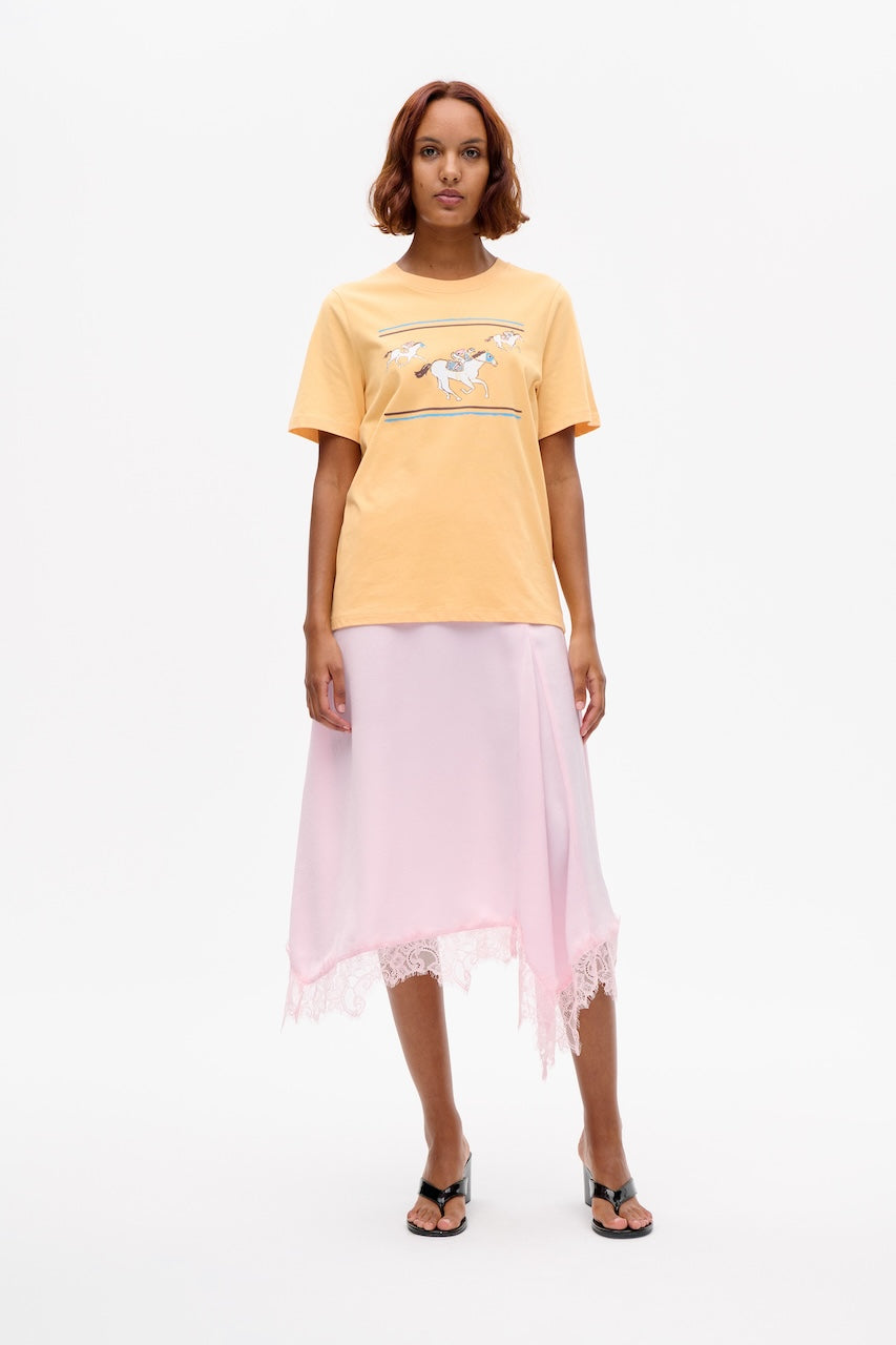 Sophie Midiskirt parfait pink
