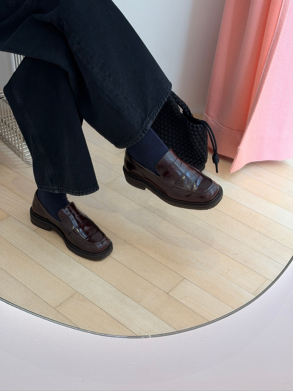 Loafer mogano naplack