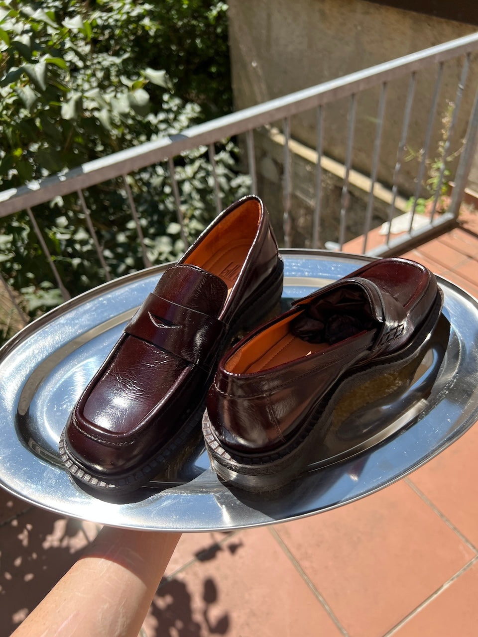 Loafer mogano naplack