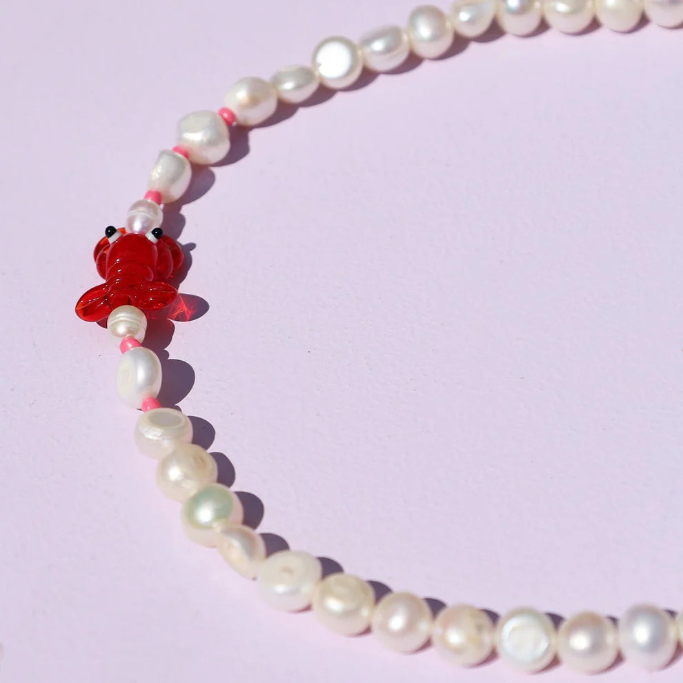 Coralie Necklace off white