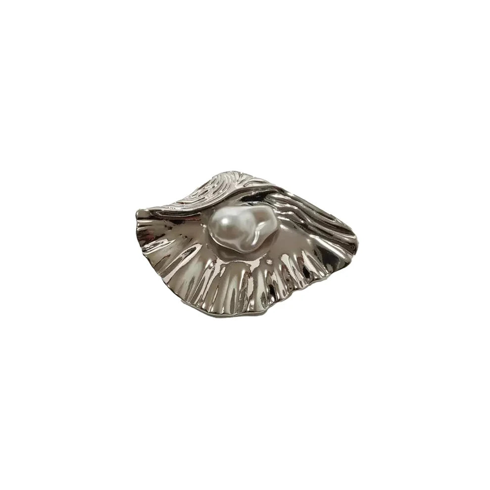 Gabriella Brooch silver