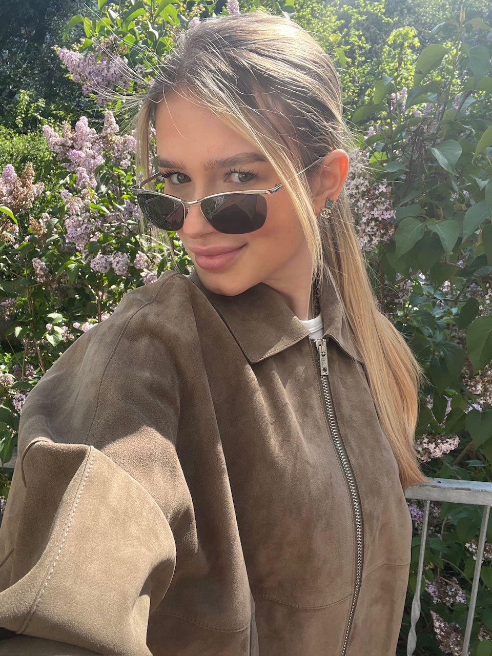 Luc Sunglasses silver black