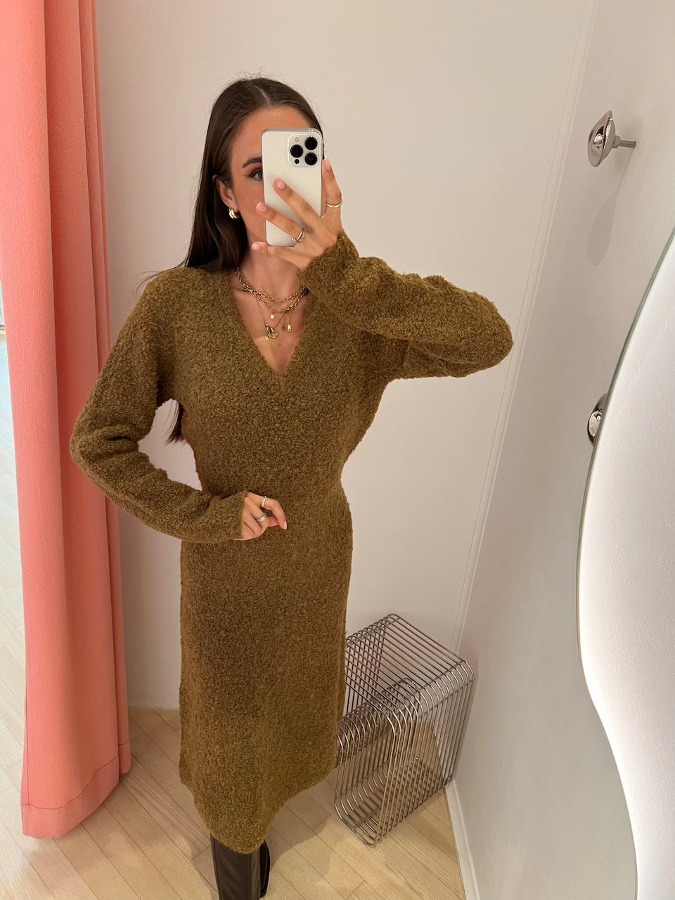 Brielle Dress hazelnut