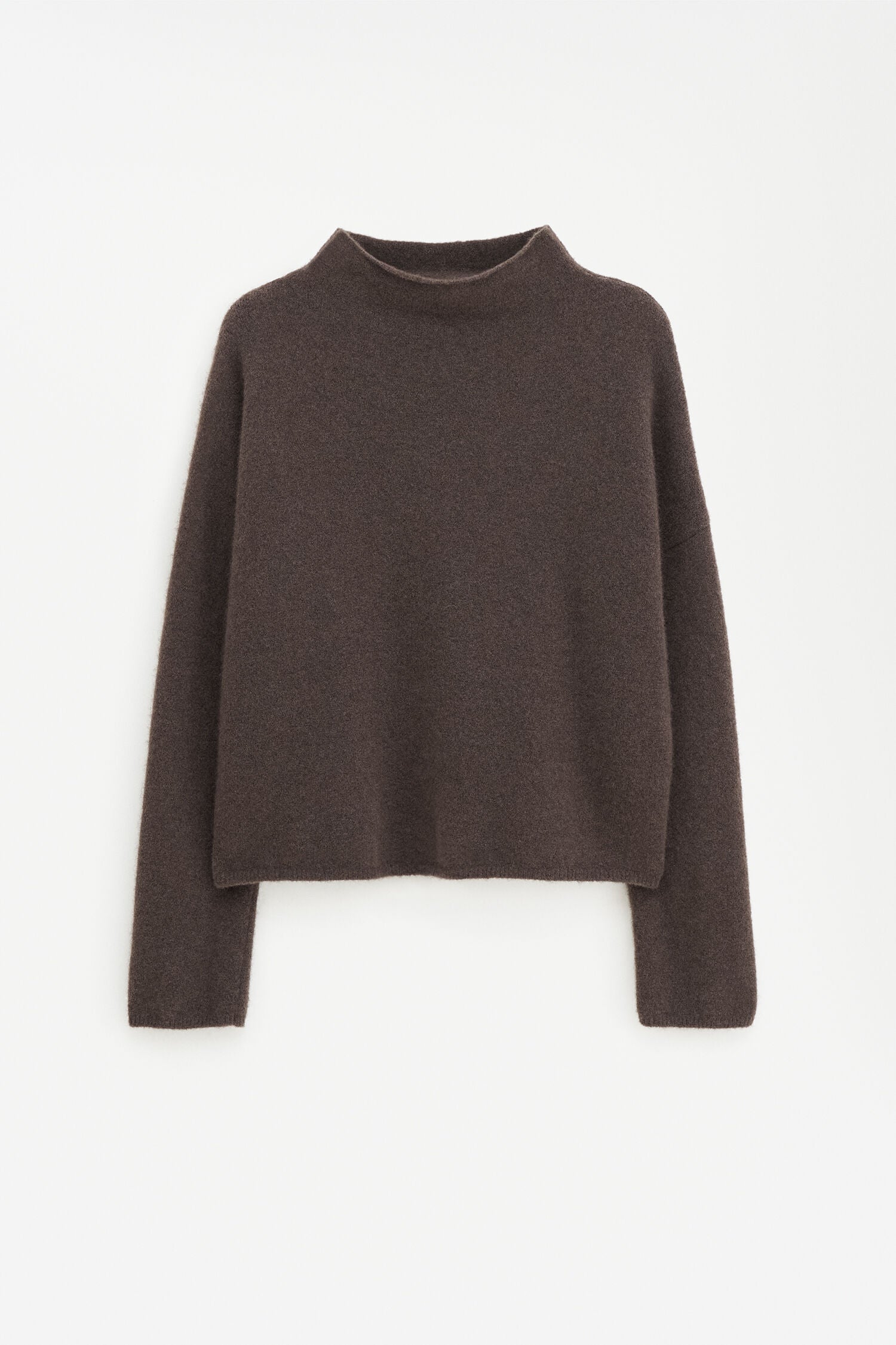 Mika Yak Funnelneck Sweater driftwood