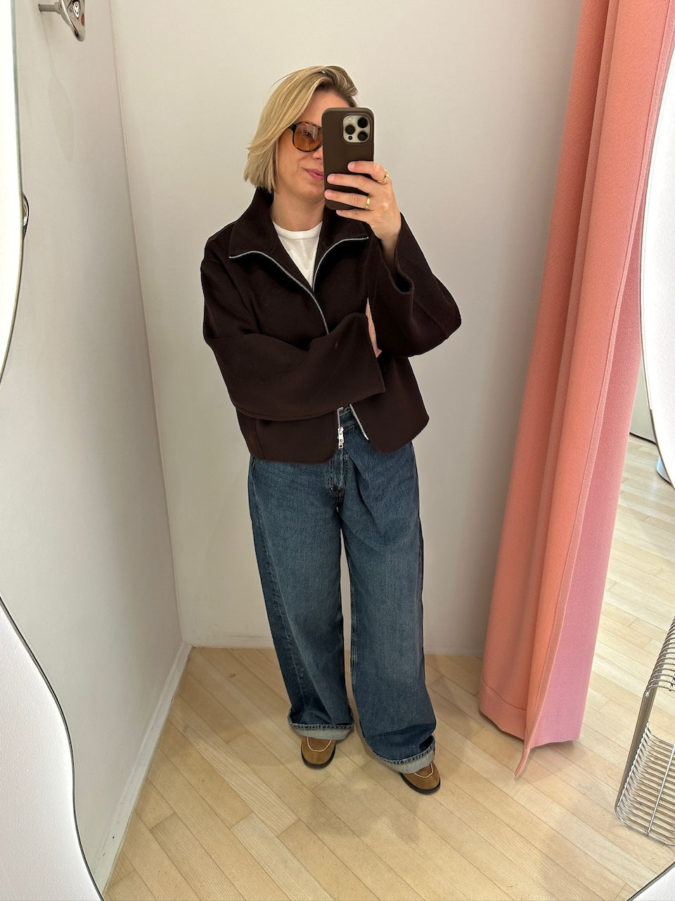 Dafina Jacket dark chocolate