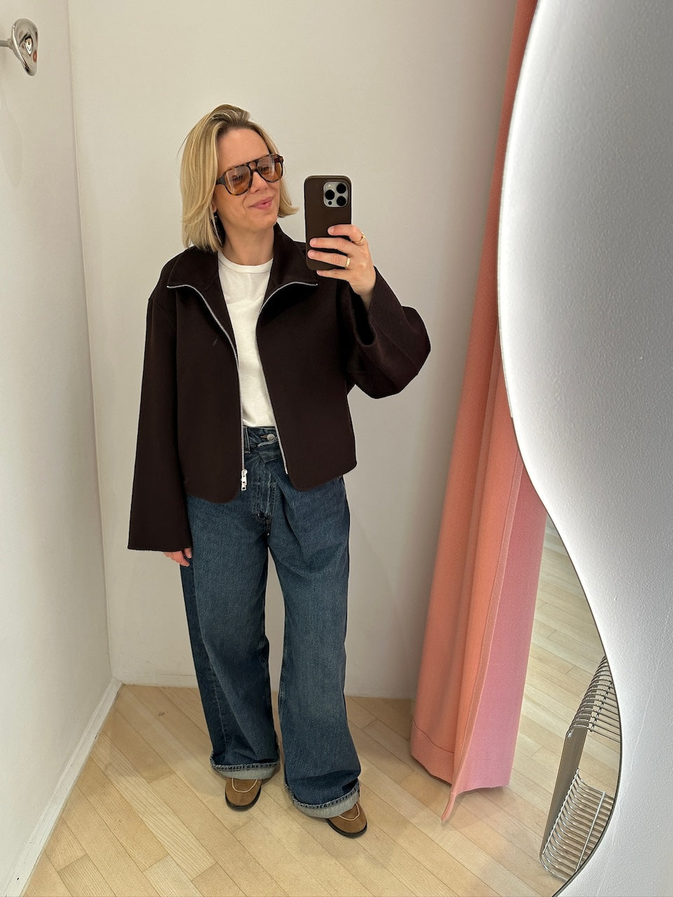 Dafina Jacket dark chocolate