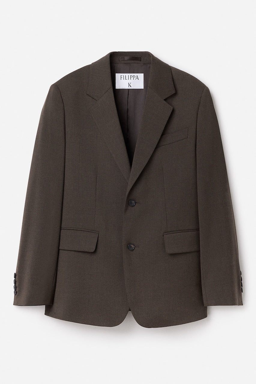 Delilah Blazer walnut brown