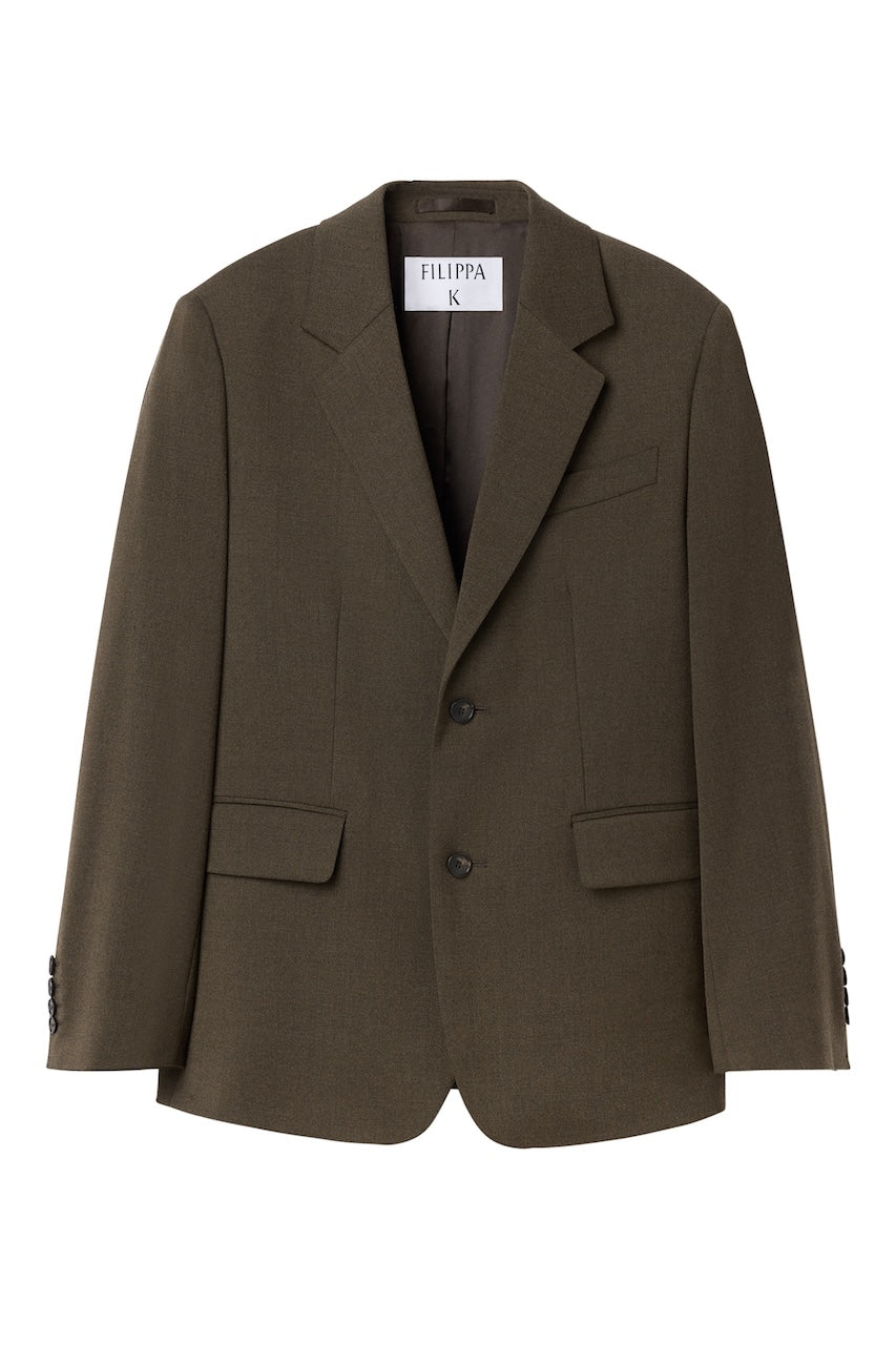 Delilah Blazer walnut brown