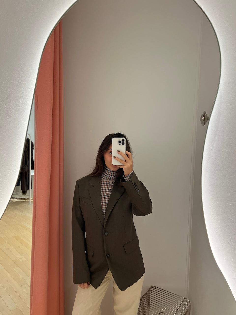 Delilah Blazer walnut brown