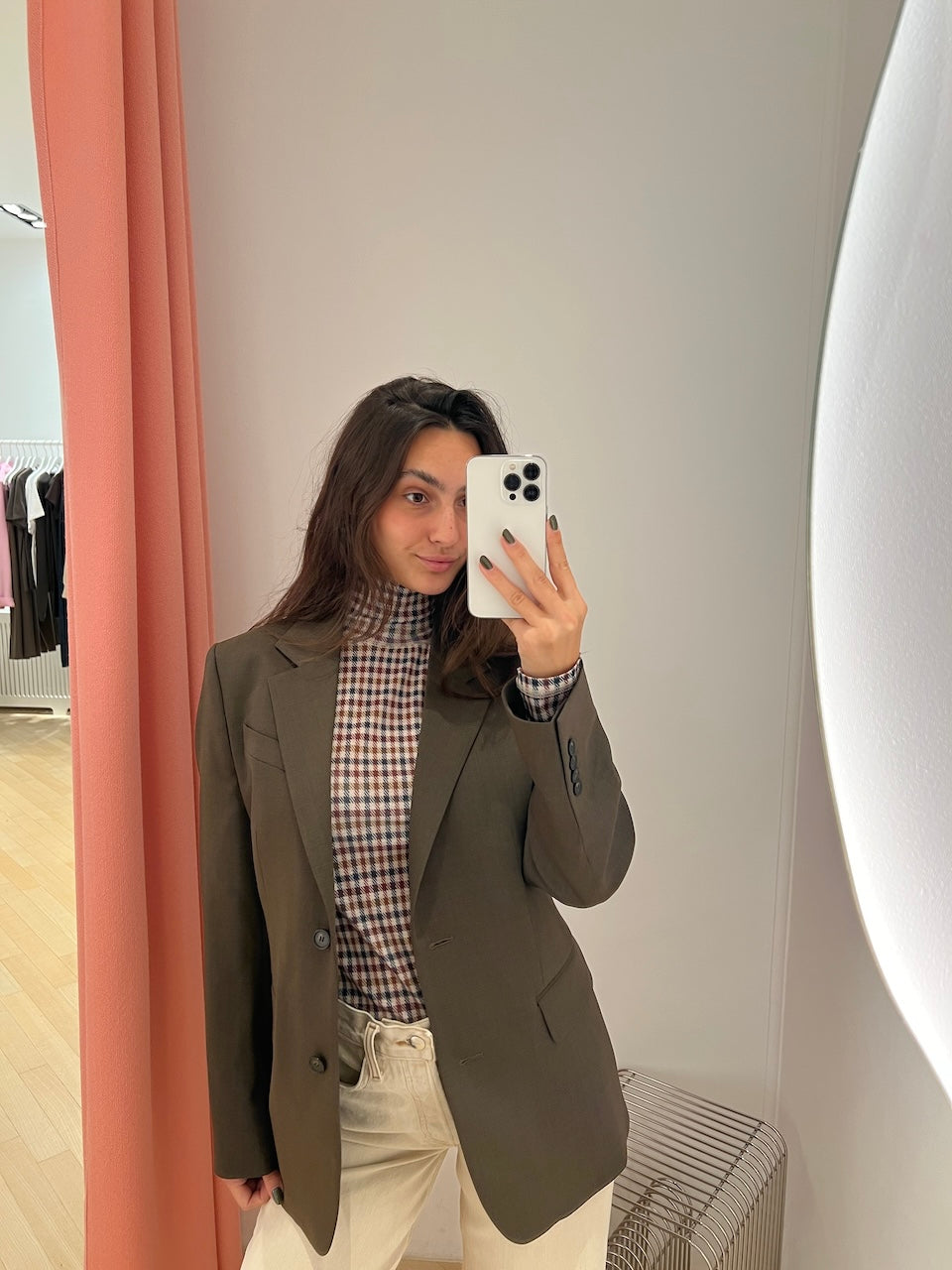 Delilah Blazer walnut brown