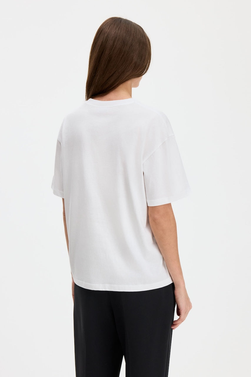 Loose Fit Tee white