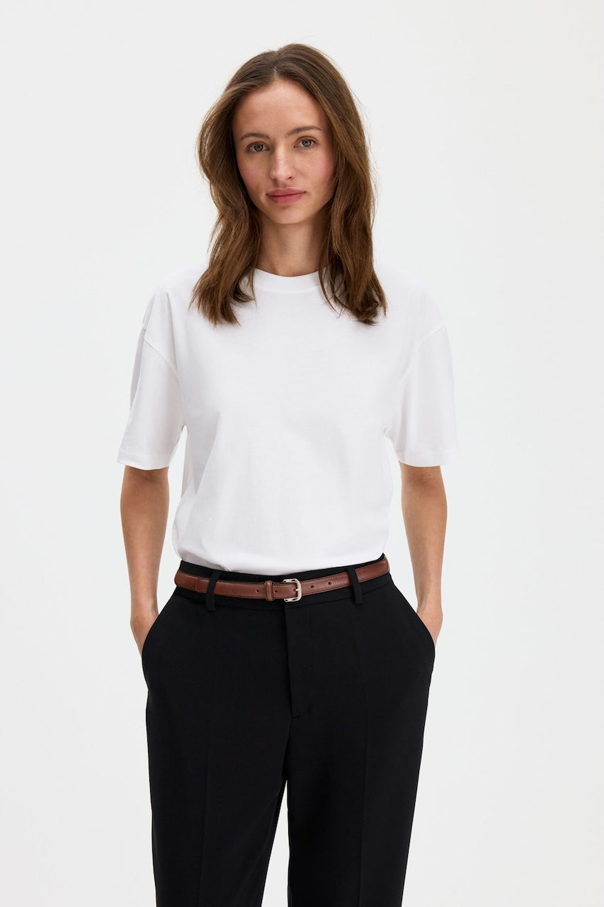 Loose Fit Tee white