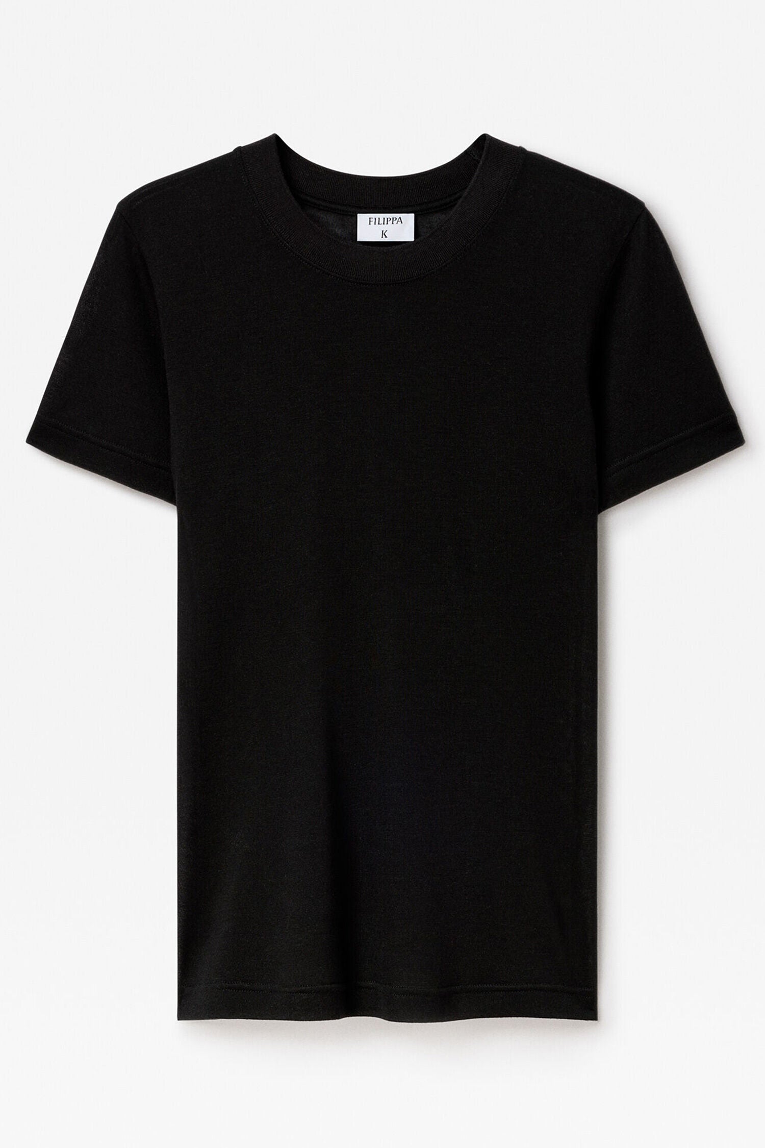 Lyocell Cashmere Tee black