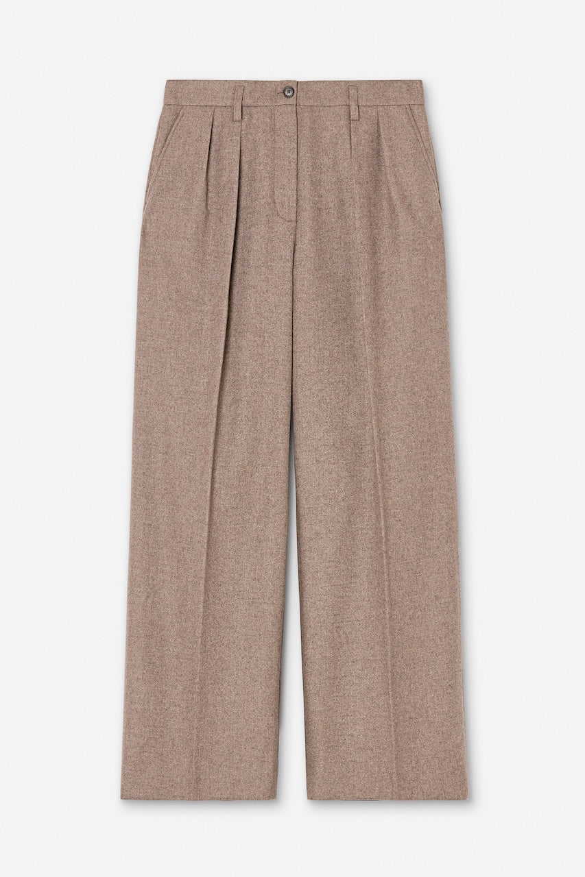 Paloma Flannel Trousers driftwood