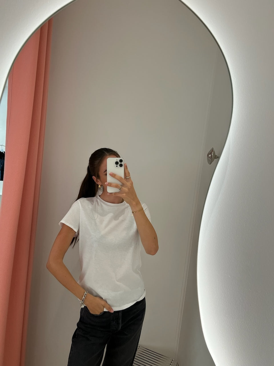 Soft Cotton Tee white