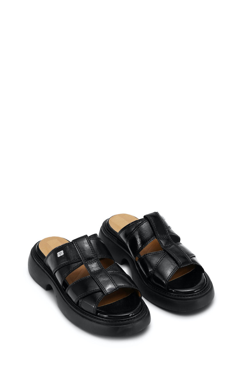 Everyday Mule Sandal Naplack black