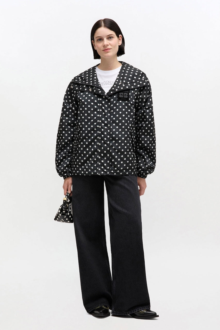 Flyweight Nylon Jacket printed black