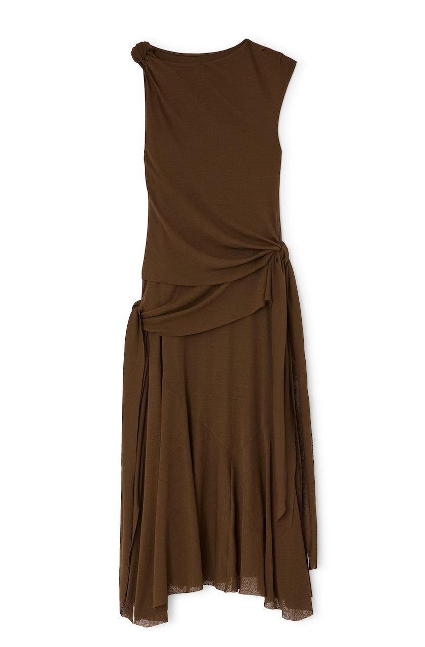 Marl Mesh Dress demitasse