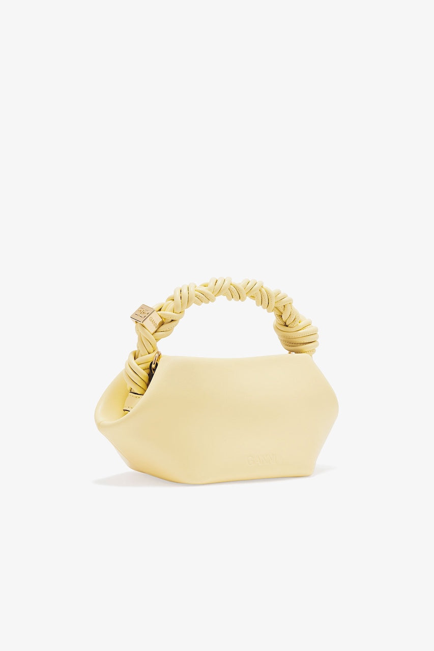 Ganni Mini Bou Bag yellow cream
