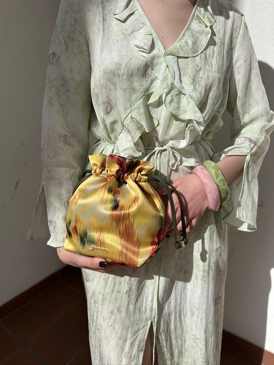 Pouch Printed Taffeta aurora