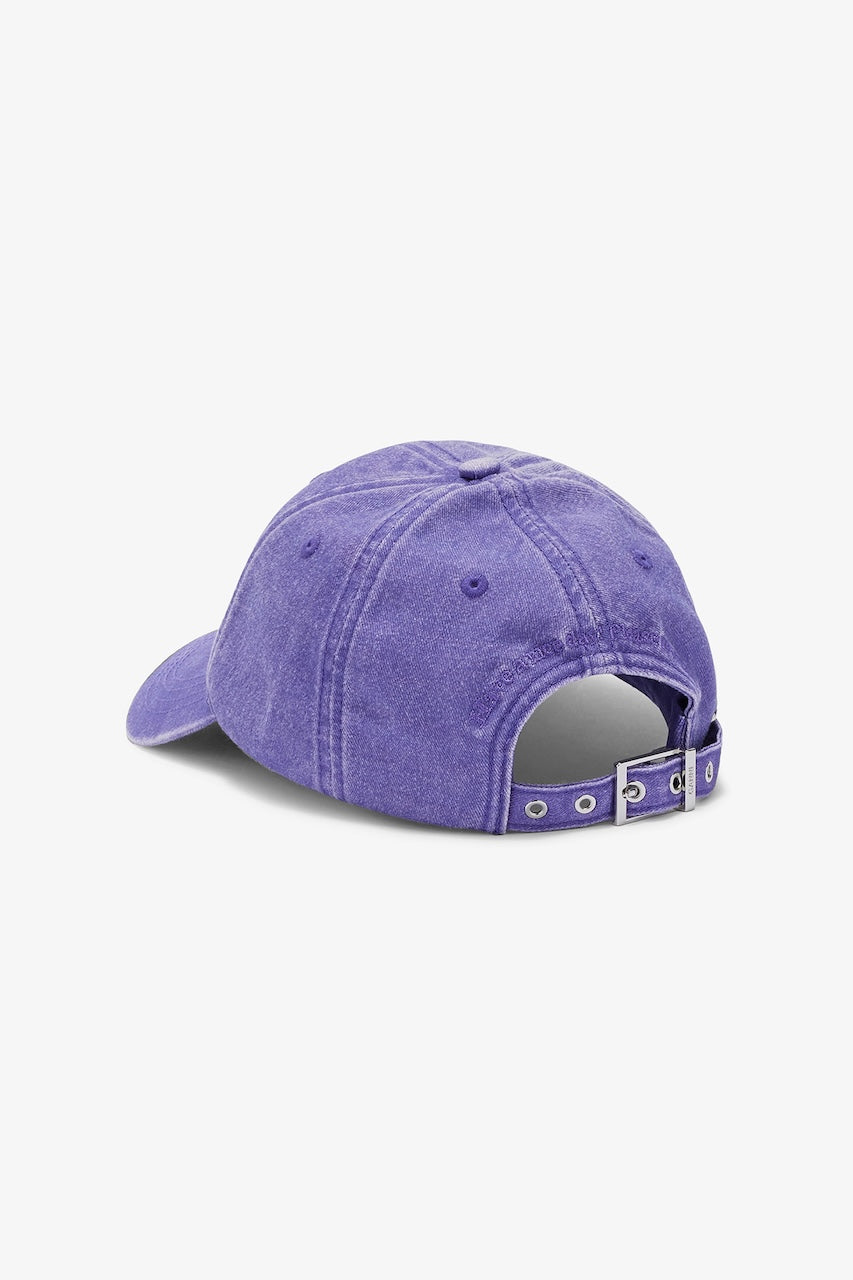 Washed Cotton Canvas Cap passion flower